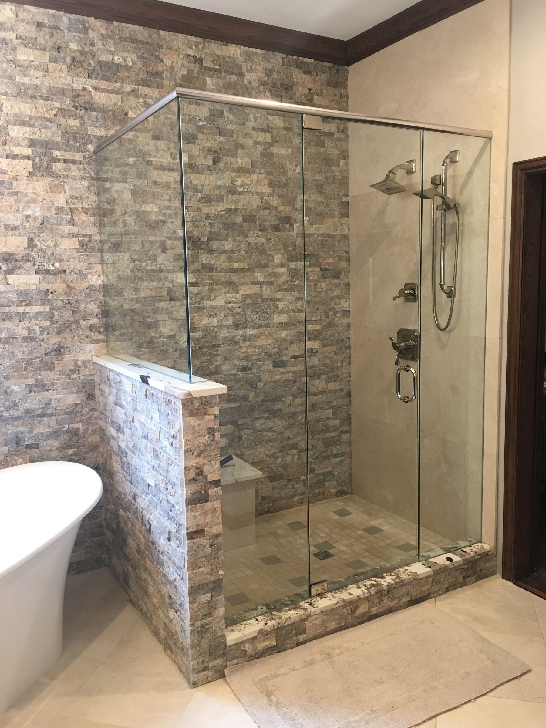 Venado Construction bathroom remodel project on Shady Brook Ct in Southlake, Texas