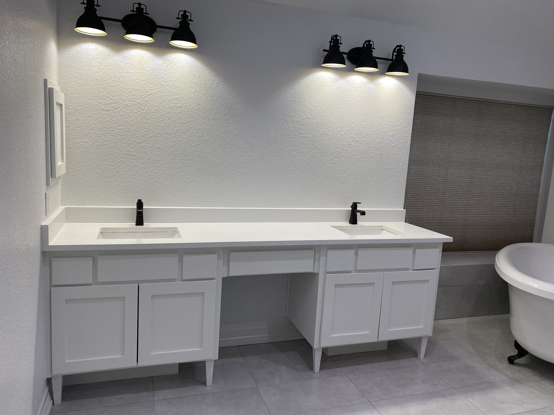 Venado Construction bathroom remodel project on Essex Ct in Southlake, Texas