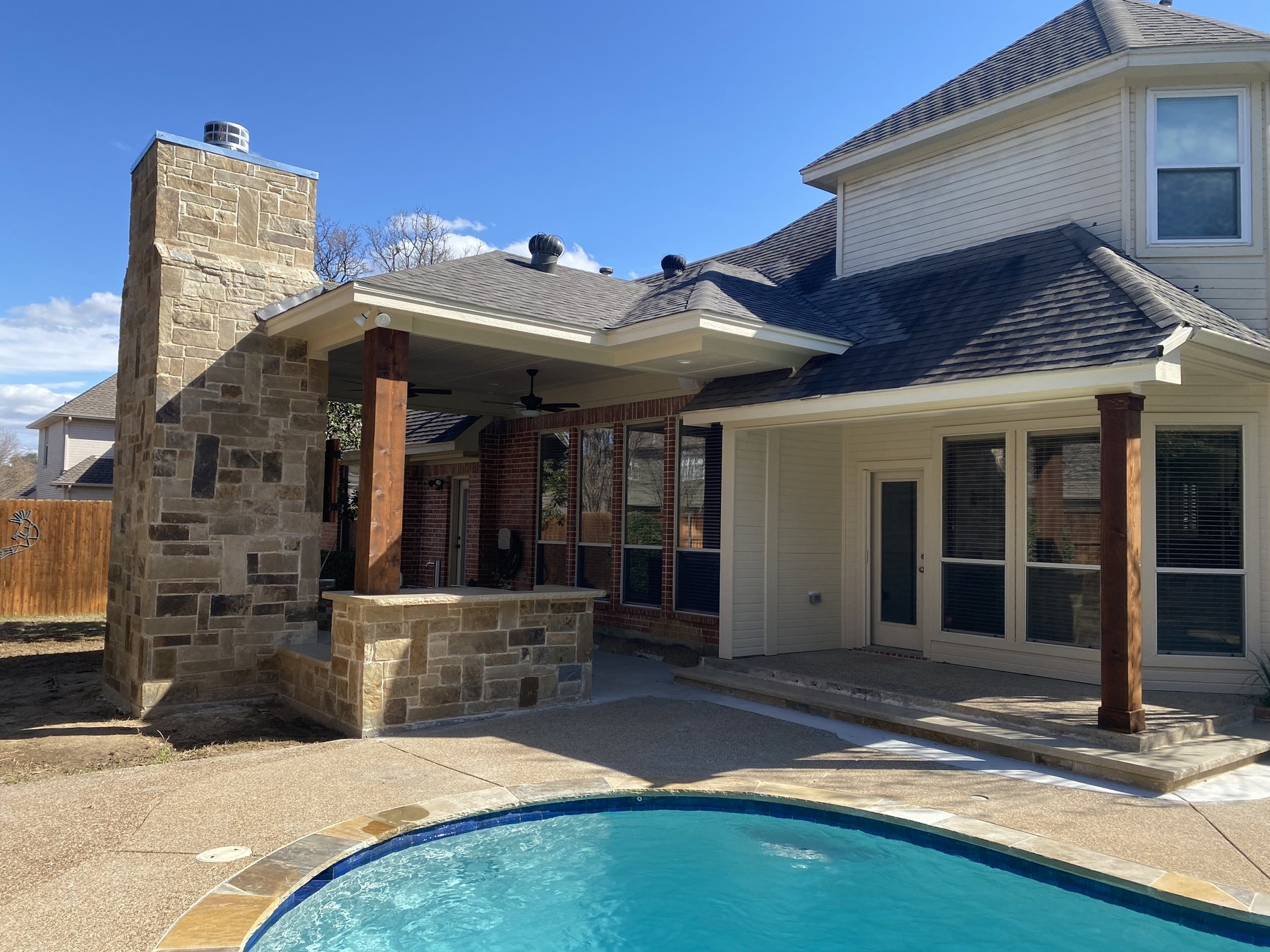 Venado Construction bathroom remodel project on Adonis Ln in Keller, Texas