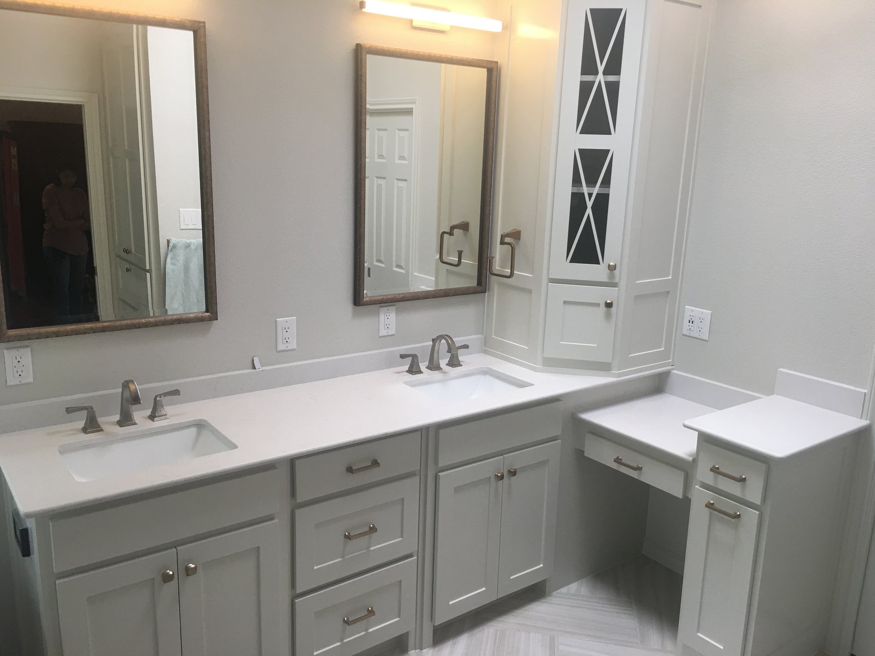 Venado Construction bathroom remodel project on Blueberry in Grapevine, Texas