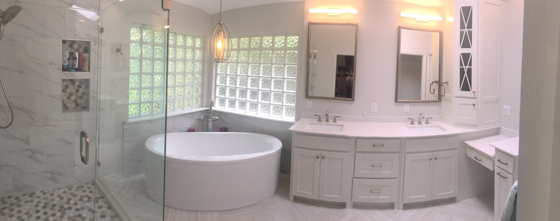 Venado Construction bathroom remodel project on Blueberry in Grapevine, Texas
