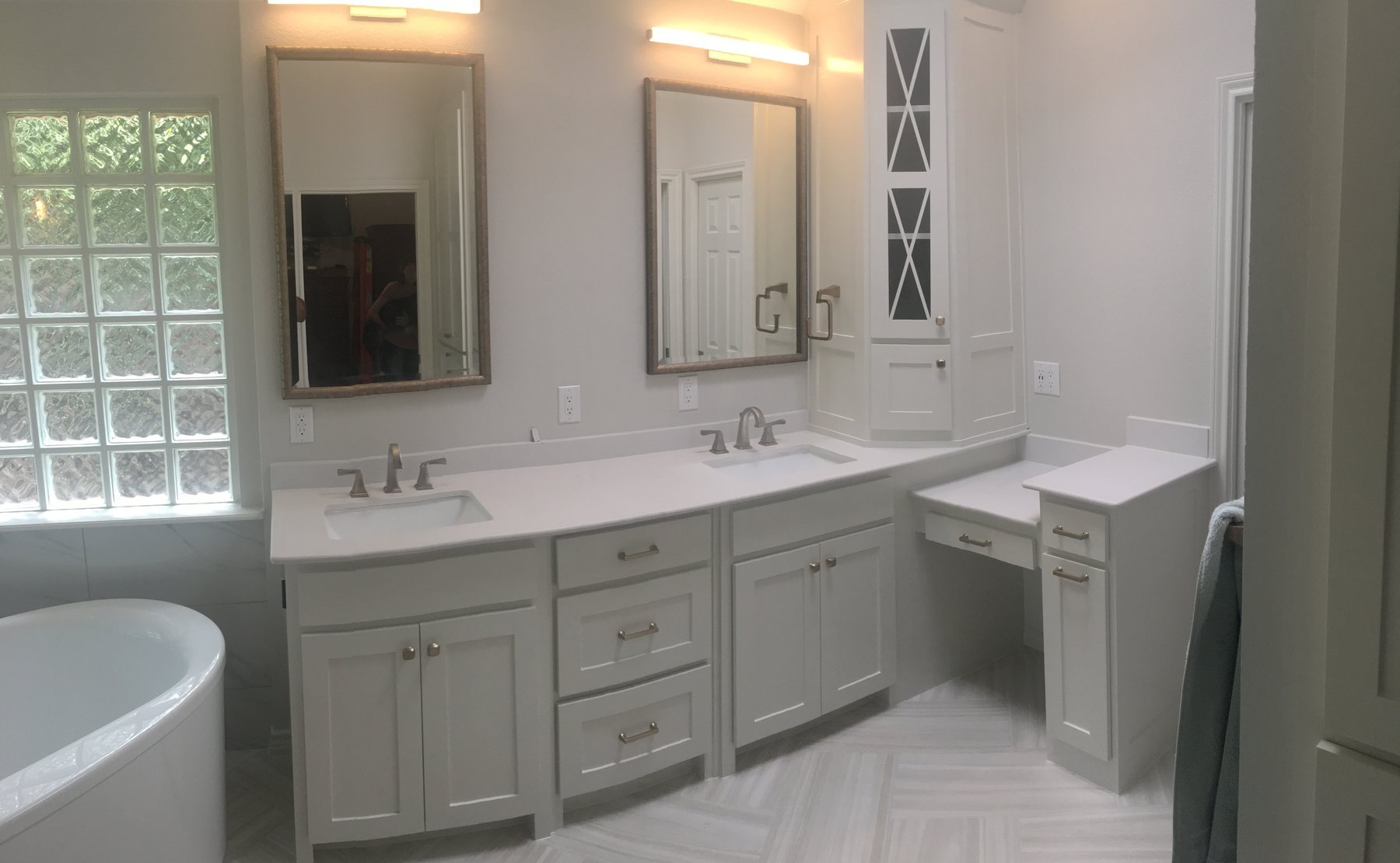 Venado Construction bathroom remodel project on Blueberry in Grapevine, Texas