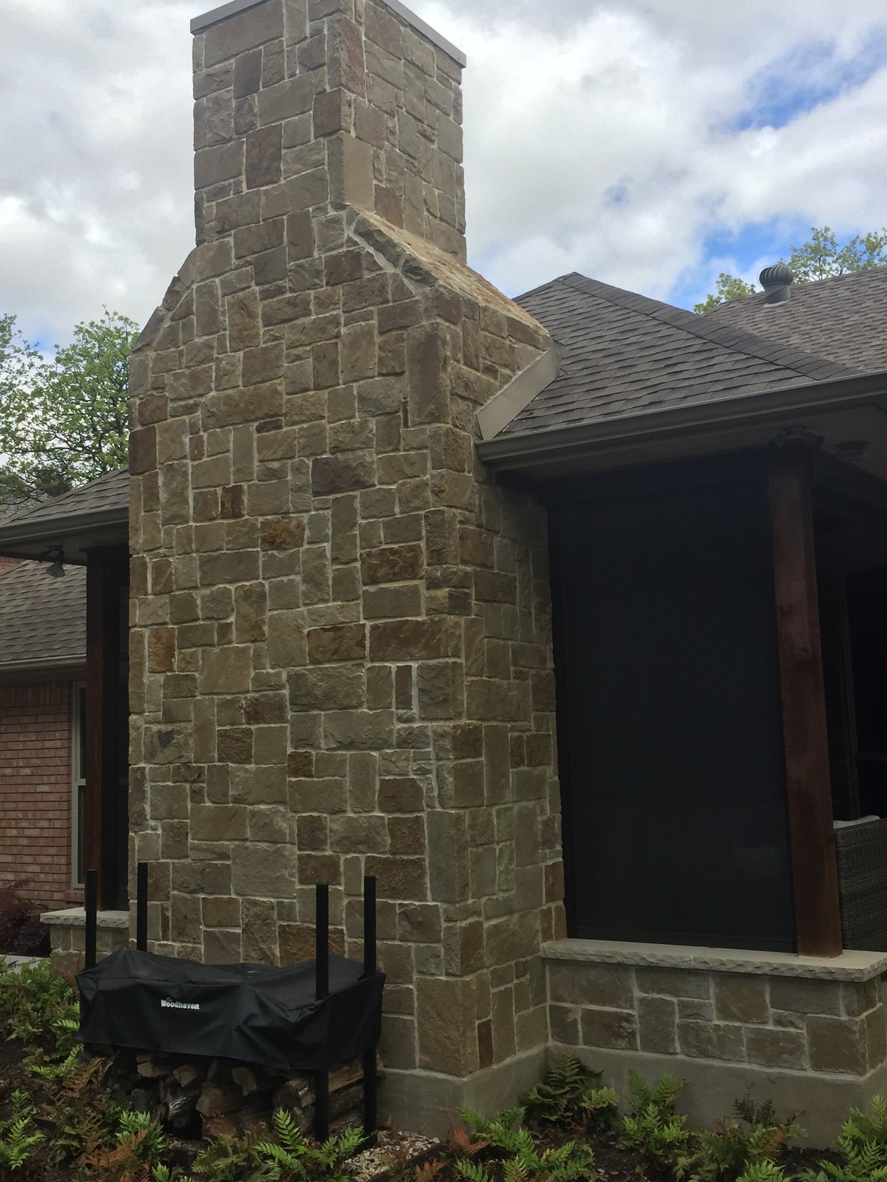 Venado Construction outdoor living space project on Axton Carter Dr in Keller, Texas
