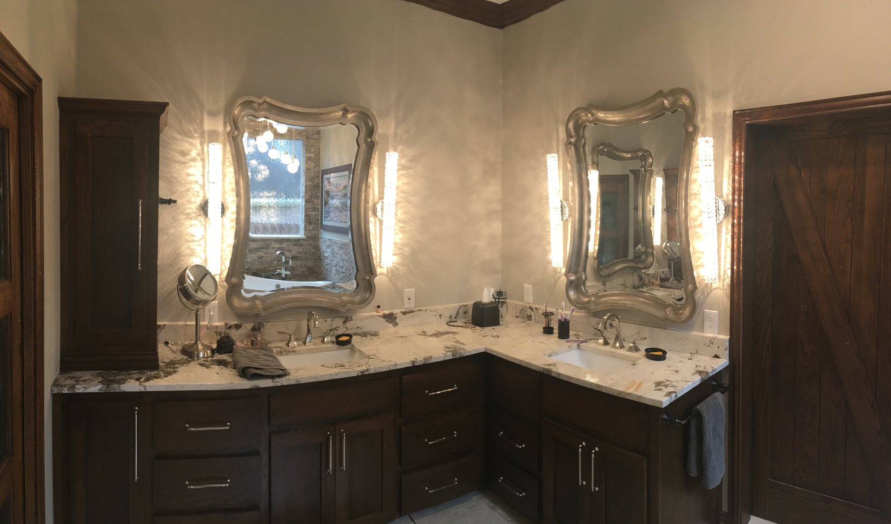 Venado Construction bathroom remodel project on Shady Brook Ct in Southlake, Texas