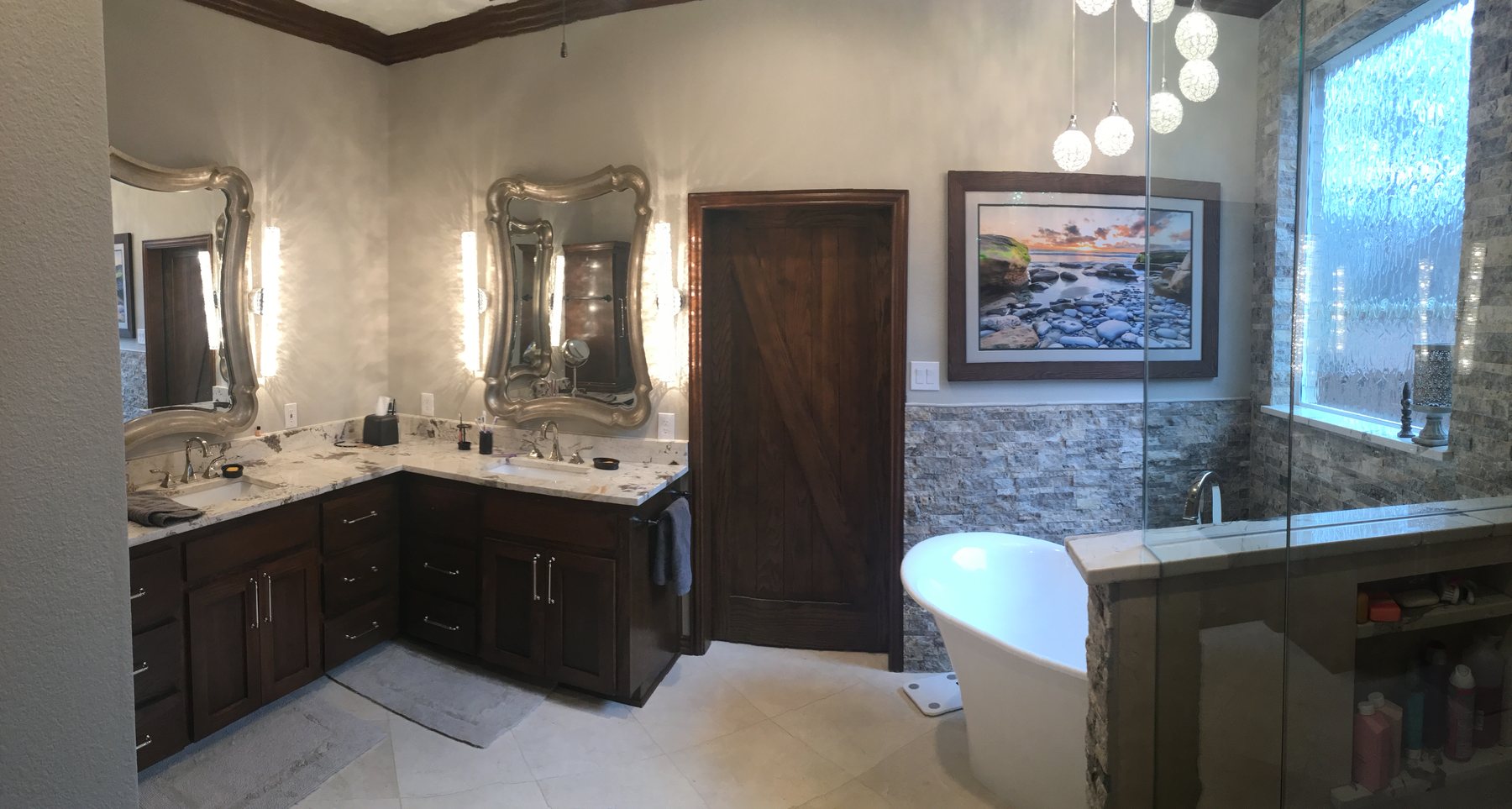 Venado Construction bathroom remodel project on Shady Brook Ct in Southlake, Texas