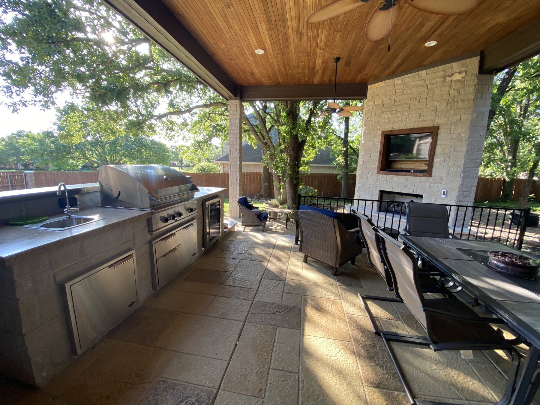 Venado Construction bathroom remodel project on Shady Brook Ct in Southlake, Texas